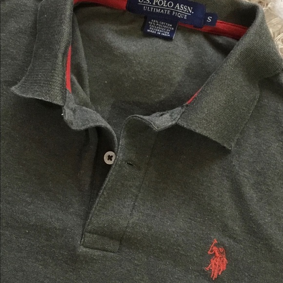 U.S. POLO ASSN. Mens size S SMALL POLO SHIRT - Picture 2 of 3